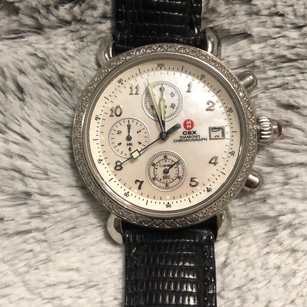 Michele CSX Diamond Watch